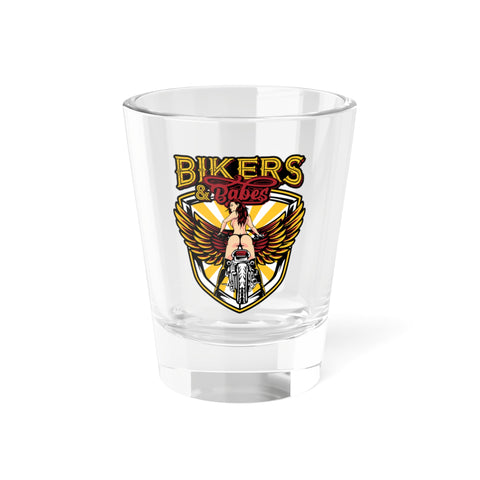 Bikers & Babes | Clear Shot Glass, 1.5oz