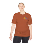 ClearSky Rehabilitation Hospital [Rio Rancho] [Front/Back Logo] | Unisex Moisture Wicking Tee