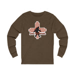 Zia Big Foot [Jemez Mountains] | Unisex Jersey Long Sleeve Tee