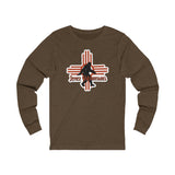 Zia Big Foot [Jemez Mountains] | Unisex Jersey Long Sleeve Tee