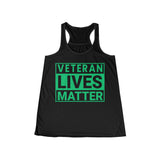 Veteran Lives Matter | Women's Flowy Racerback Tank
