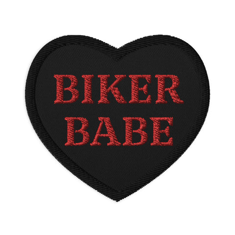 Biker Babe Patch | Embroidered Patches