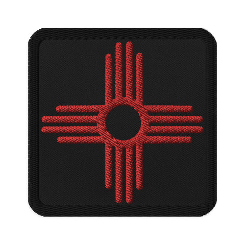 Zia [Red] | Embroidered Patches