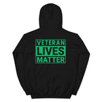Veteran Lives Matter [Front/Back/Sleeves] | Unisex Hoodie