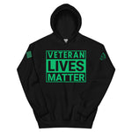 Veteran Lives Matter [Front/Sleeves] | Unisex Hoodie