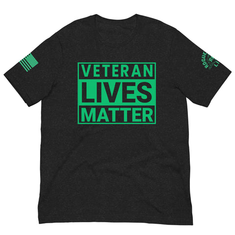 Veteran Lives Matter [Front/Sleeves] | Unisex T-Shirt