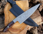 Shokunin USA Retro Damascus Chef Knife 12": The Perfect Addition to Your Kitchen