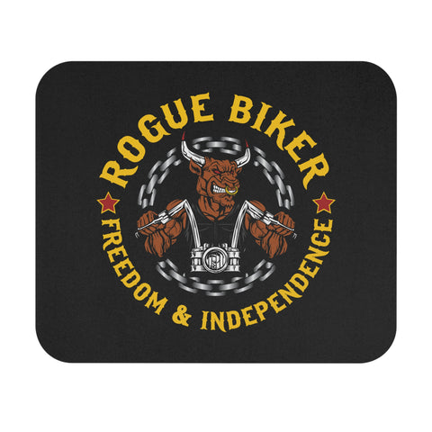 Rogue Biker [Freedom & Independence] | Mouse Pad (Rectangle)