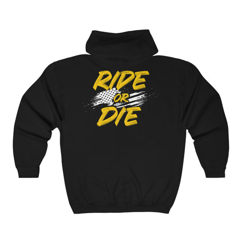 Ride Or Die | Unisex Heavy Blend™ Full Zip Hooded Sweatshirt