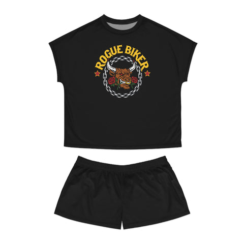 Rogue Biker [RB] | Women's Short Pajama Set (AOP)