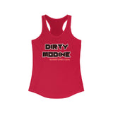 Dirty Modine [Red] | Women's Ideal Racerback Tank