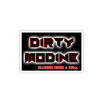 Dirty Modine [Red] | Kiss-Cut Stickers
