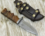 Shokunin USA's The Sleeper Damascus Hunting Knife: A High-Quality Blade for Your Next Adventure