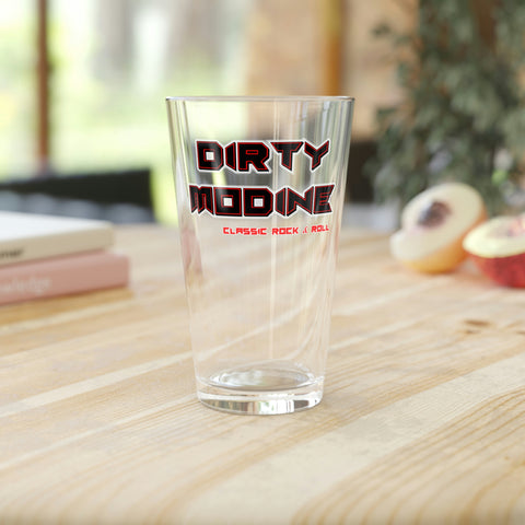 Dirty Modine [Red] | Pint Glass, 16oz