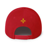 classic snapback red back