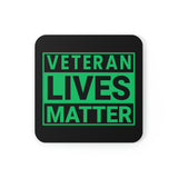 Veteran Lives Matter | Corkwood Coaster Set