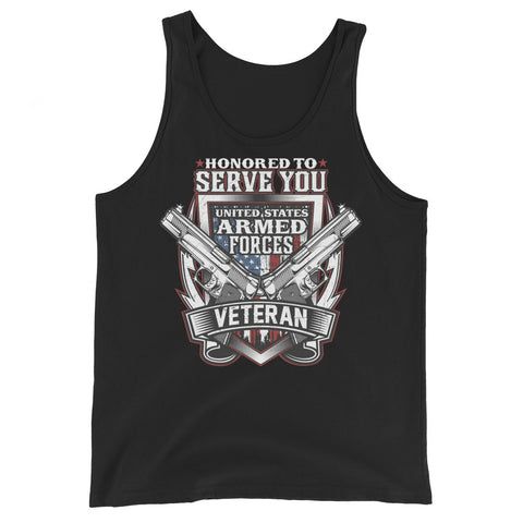 Honored To Serve You | Tank Top