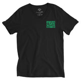 Veteran Lives Matter [Front/back] | Unisex Short Sleeve V-Neck T-Shirt